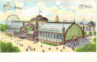 Paris Expo Festivity pavillon litho