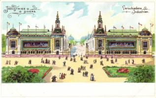 Paris Expo diff. industries pavillon litho