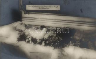 Franz Joseph in coffin Photo