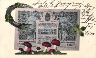 Ötven korona 50K banknote