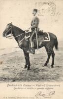 Cretan Gendarme on horse