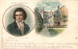 1899 Beethoven Litho