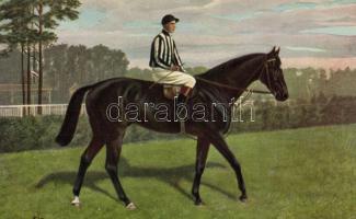 'Jockeys und Rennpferde "Favorit"' / race horse s: K. Volkers