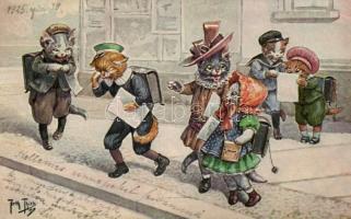 Cat students s: Arthur Thiele (EB)