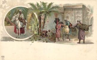 Egypt folklore litho