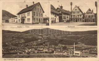 Dettingen an der Erms with Restaurant Krone and Restaurant Adler