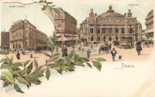 Paris Opera litho