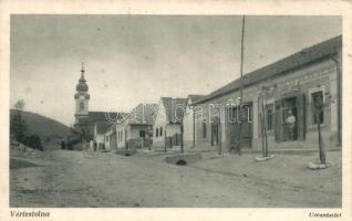 Vértestolna üzletekkel