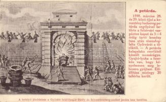 Győr Petárda emlékül a töröktől való visszafoglalásra (EK)