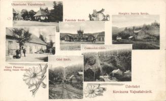 Kovászna-Vajnafalva with funiculars and spa