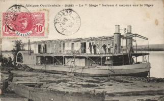 Niger River steamboat