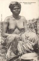 West African folklore, Fante woman, ethnic nude