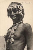 West African folklore, ethnic nude, Pheul woman (EK)