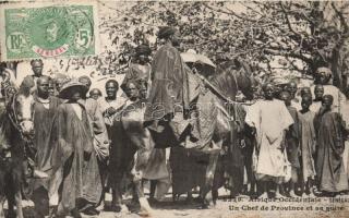 West African folklore, provincial chief in Senegal