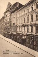 Budapest V. Egyetem utca Erzsébet királyné hotel