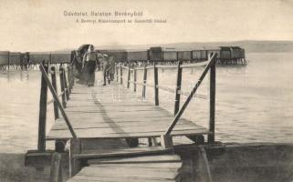 Balatonberény Kabincsoport az összekötő híddal