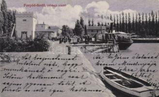 Fonyód-fürdő Gőzhajó kikötő