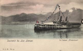 Lac Léman, Le bateau Winkelried / lake, steamship