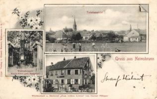 Heimsbrunn with the shop of Gustav Pflieger