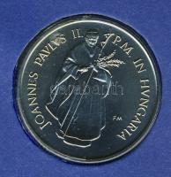 1991. "II. János Pál pápa látogatása" első napi érmés boríték 1991. 100Ft-al eredeti műbőr...