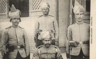 Group of Sikh officers, India