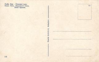 Kárpátaljai zsidó típusok, kiadja Henrik Schönfeld Munkács / Podk. Rus. Zidovske typy / Carpathian U...