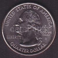 USA 2007D. 1/4$ "Wyoming" T:BU tanúsítvánnyal!