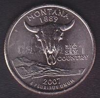 USA 2007P. 1/4$ "Montana" T:BU tanúsítvánnyal!