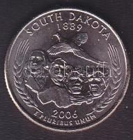 USA 2006P. 1/4$ "South-Dakota" T:BU tanúsítvánnyal!