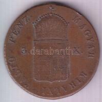 1849NB 3kr "Szabadságharc" T:2-