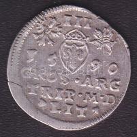 Lengyelország 1590. 3Gr "Sigismund III." Ag T:2