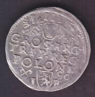 Lengyelország 1590. 3Gr "Sigismund III." Ag T:2+