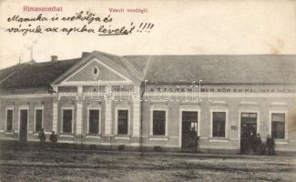 Rimaszombat Railroad restaurant