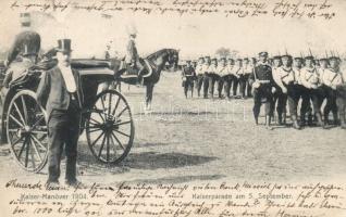 Hamburg Kaisermanöver military parade 1904
