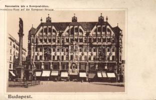 Budapest VII. Szecessziós ház Kerepesi út (cut)