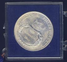 1990. Forte Fotókémiai Ipar névreszóló Ag emlékplakettje eredeti plombált plasztiktokban! (36g) T:BU