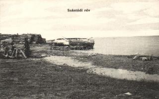 Szántódi rév, farakások