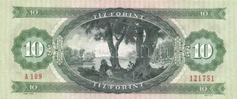 1975. 10Ft (5x) egymásutáni sorszámmal! T:I