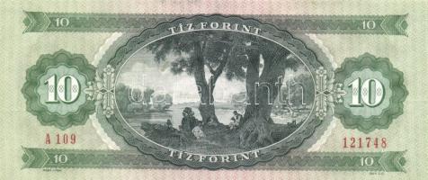 1975. 10Ft (5x) egymásutáni sorszámmal! T:I