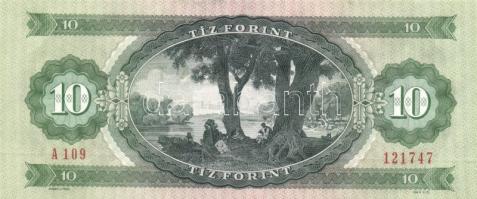 1975. 10Ft (5x) egymásutáni sorszámmal! T:I