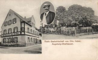 Augsburg-Oberhausen, Otto Huber´s restaurant