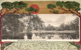 Hannover Georgen garden litho (EK)