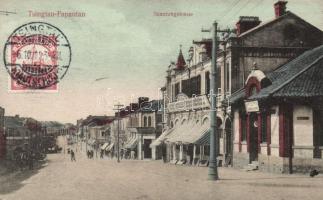 Tsingtau-Fapautau Shagtung-street to Budapest