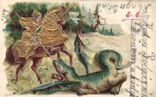 Saint George Emb. litho