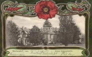 Schillersdorf Rotschild-castle Litho