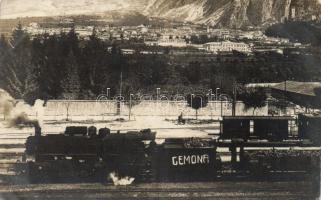 Cemona railway station real photo (fa)