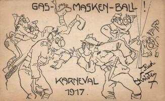 Gas-mask party s: Rudi Kristen