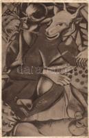 Marc Chagall painting ,German NS Art Exposition (fl)