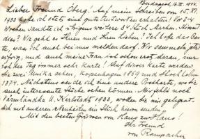 Collectibles, Pál Rampacher (sent and signed by Mr. Rampacher) (EB)