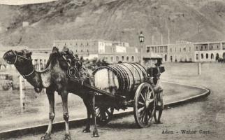 Camel water cart, Aden